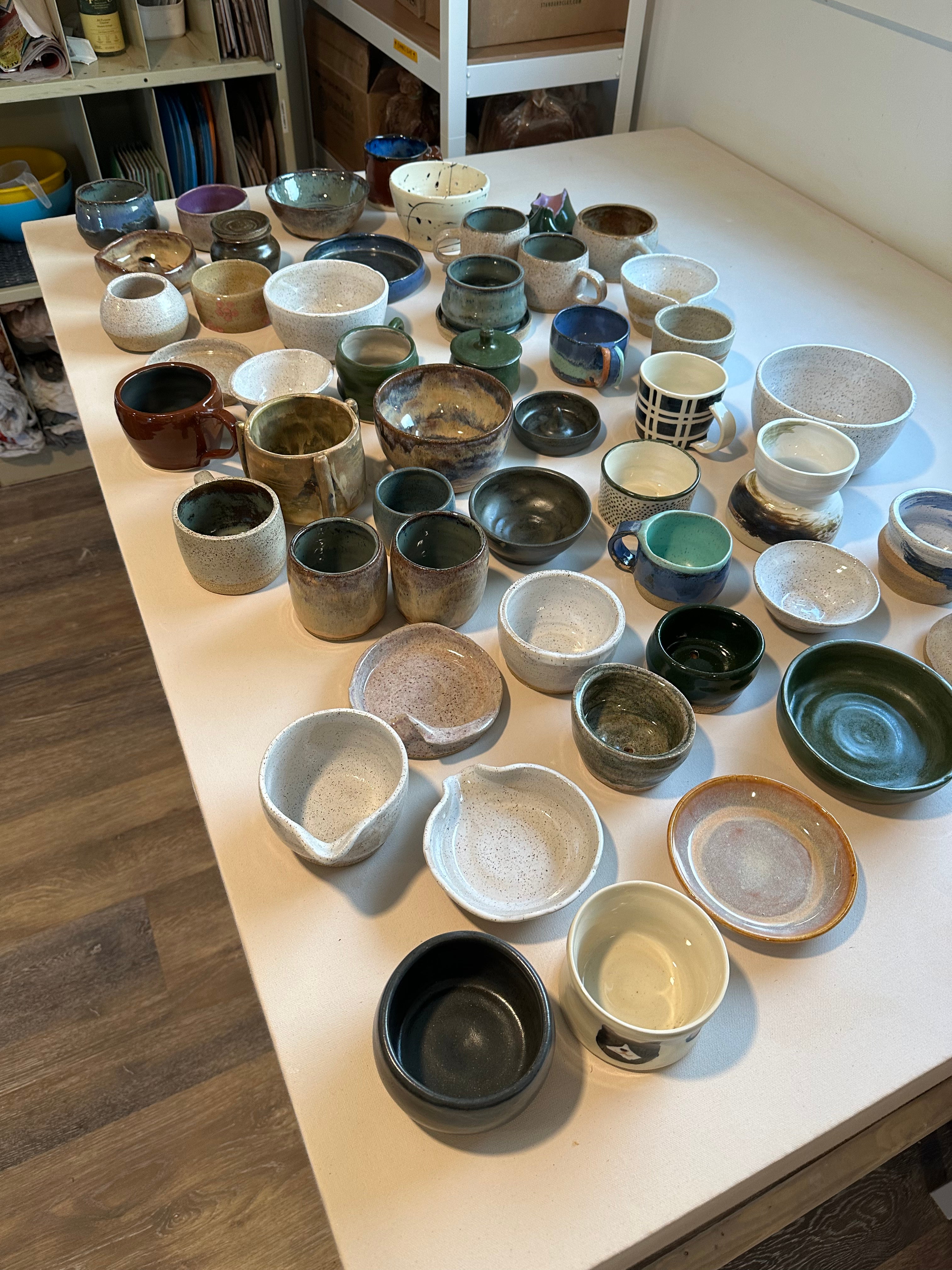 March Beginner to Intermediate Monthly Pottery Class: Lookout Mountain, TN