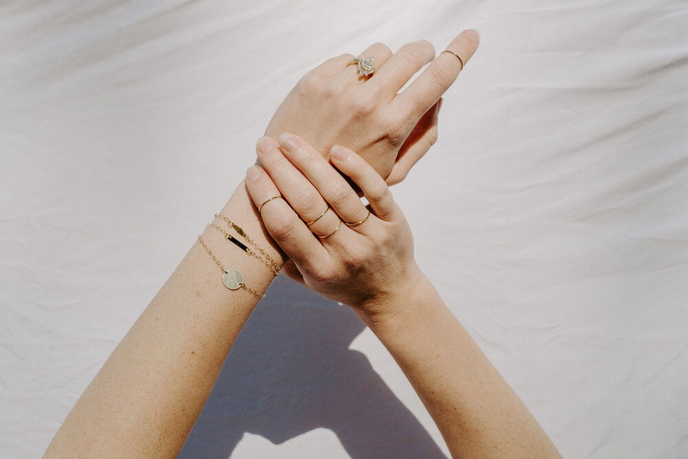 Gold Stacking Ring