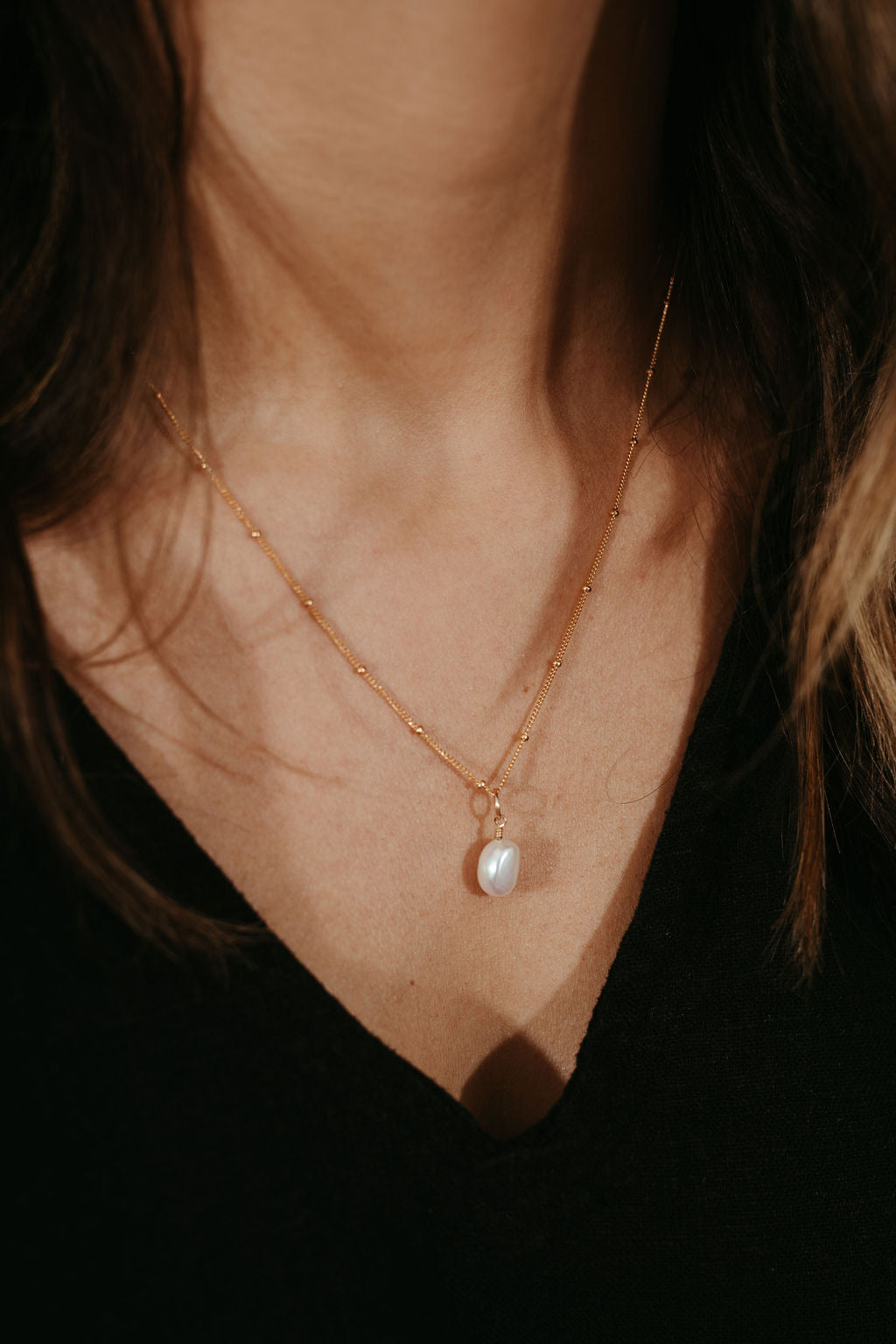 Eloise Pearl Necklace